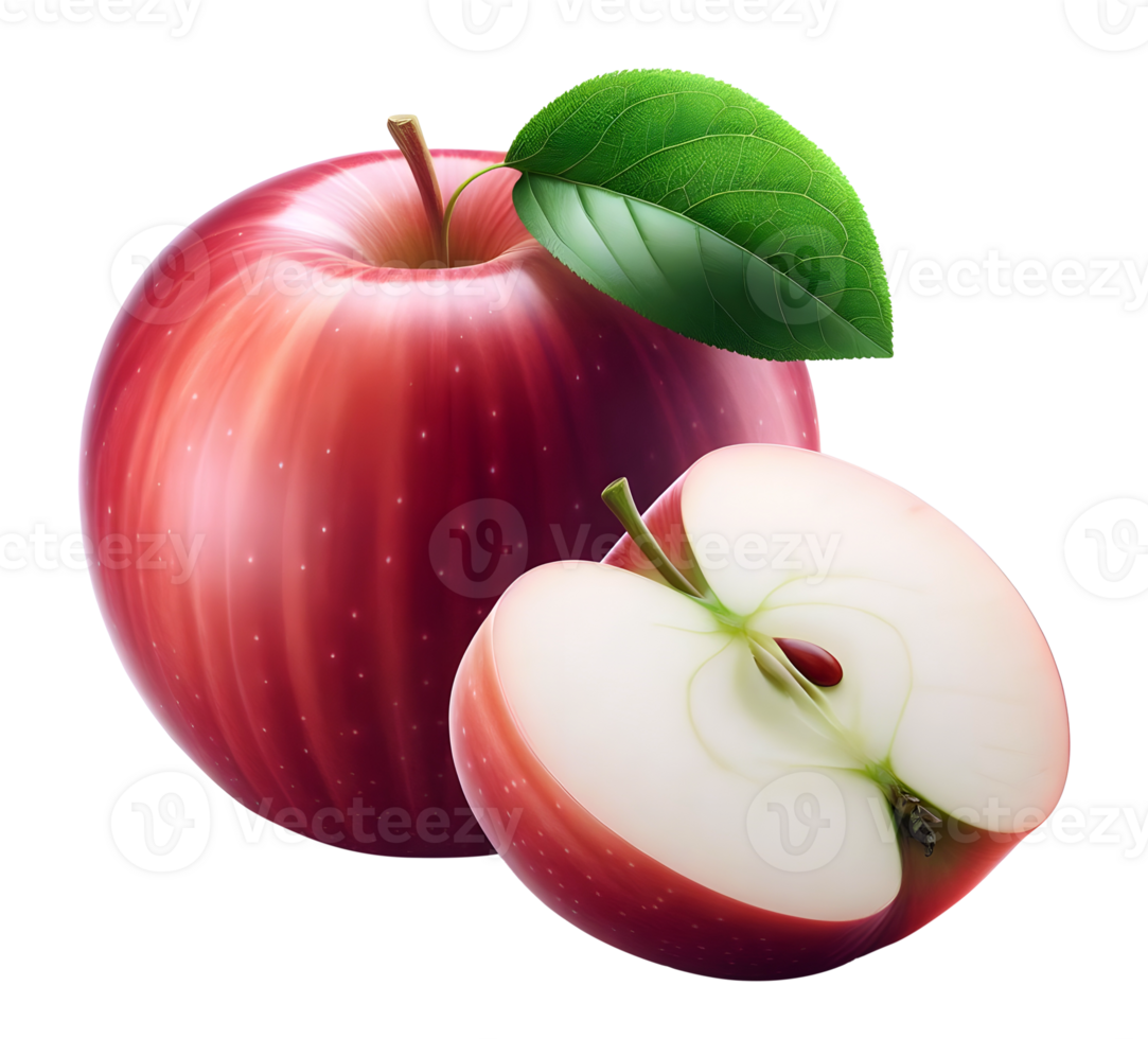 AI generated Apple png red apple png fresh apple png ripe apple png red delicious apple png slice of apple png apple transparent background apple without background