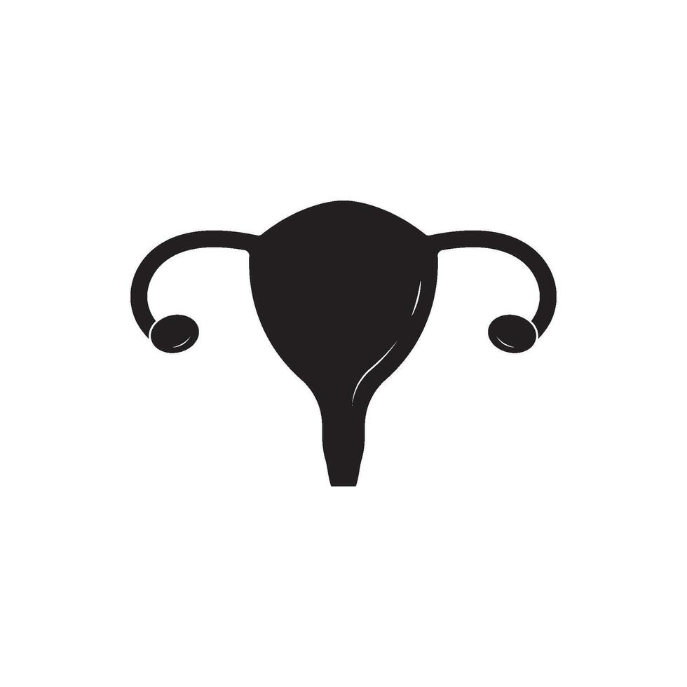 woman reproduction logo template vector