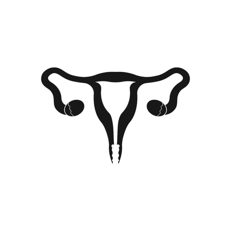 woman reproduction logo template vector