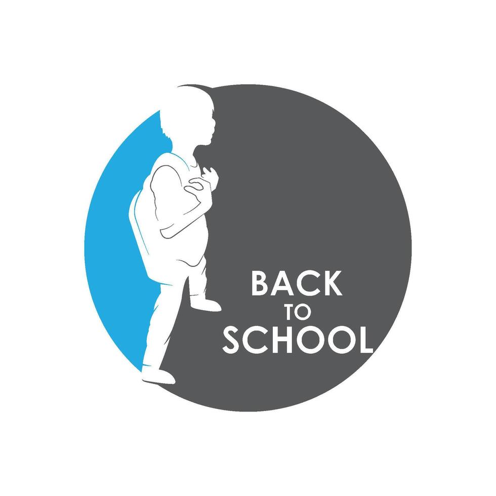 Back to School icon vector