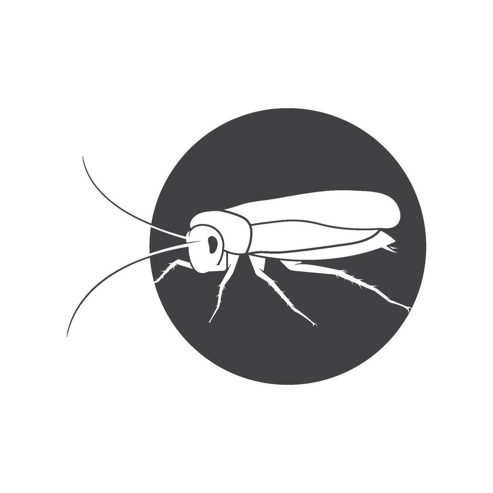cucaracha logo vector modelo