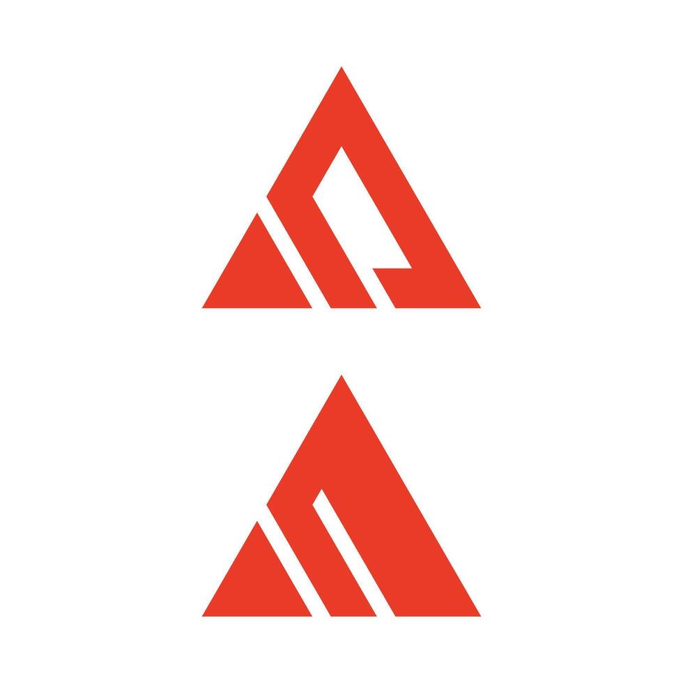 letter a creative icon logo design vector