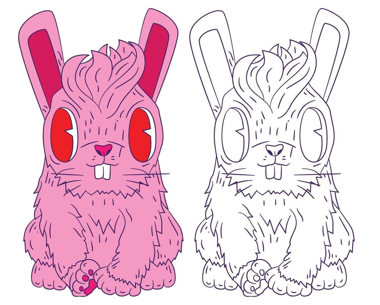 Zombie Rabbit Vector Art, Icons, and Graphics for Free Download