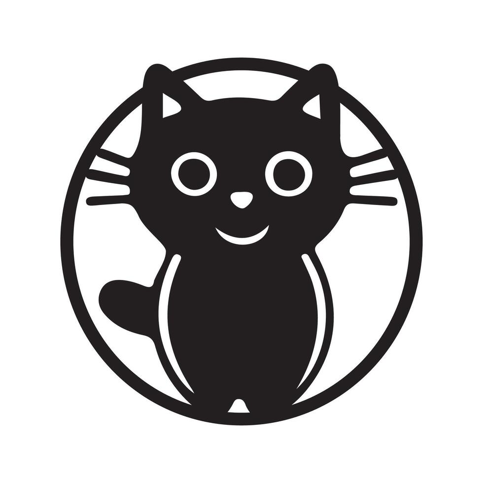 linda gato vector arte, iconos, y gráficos