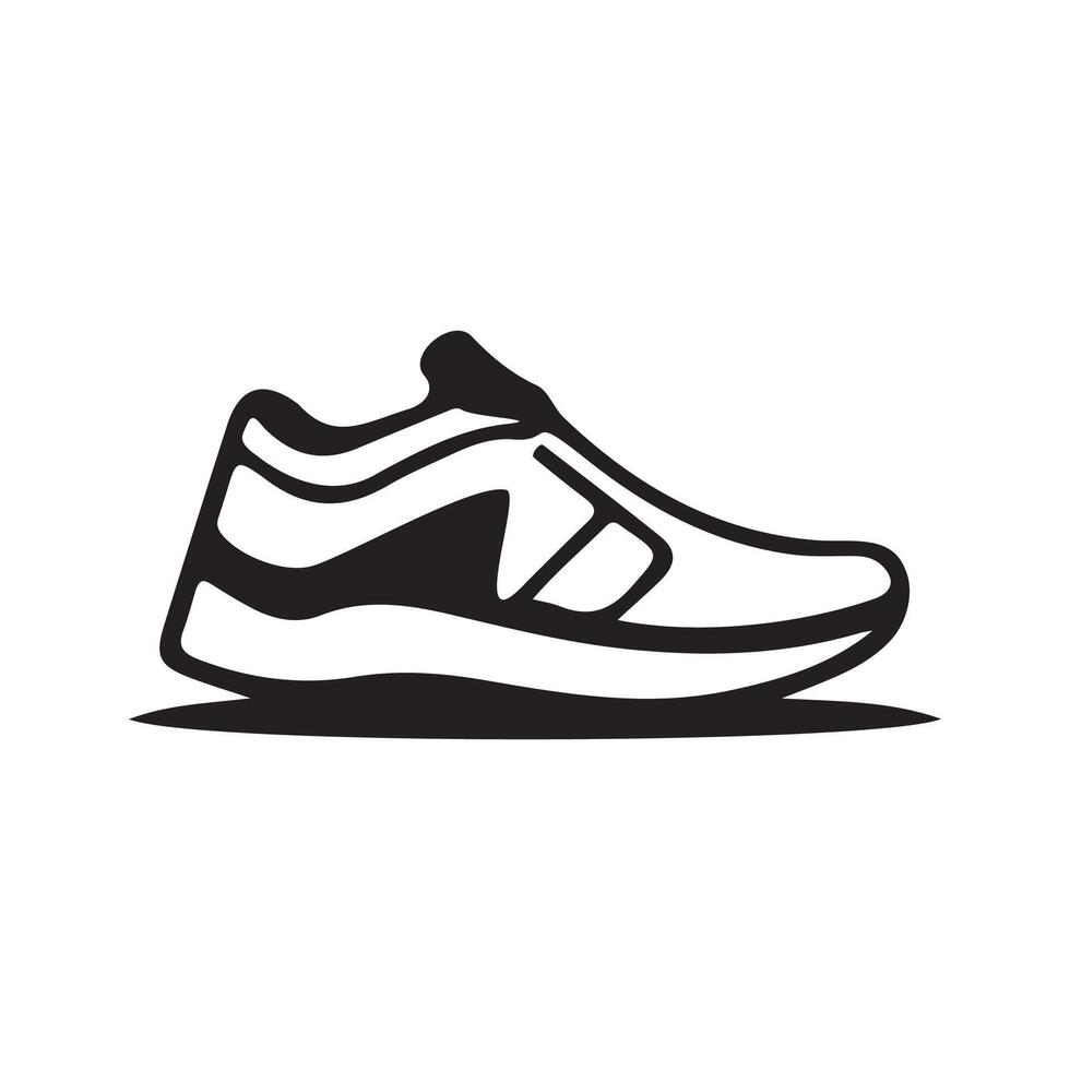 corriendo zapato icono vector arte, iconos, y gráficos