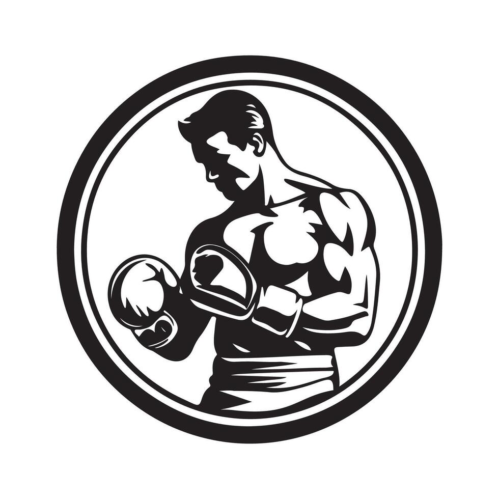 Boxing Vector Logo, Design, Art