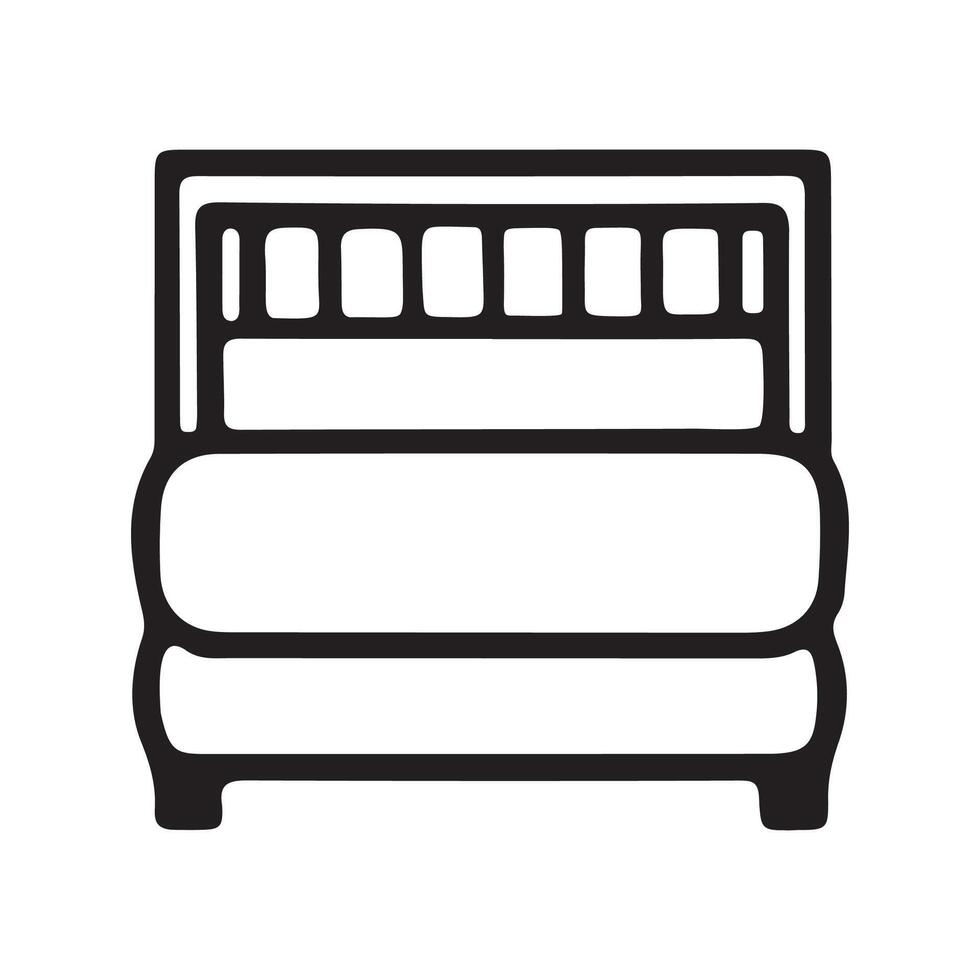 Hotel Bed Vector Art, Icons, and Graphics