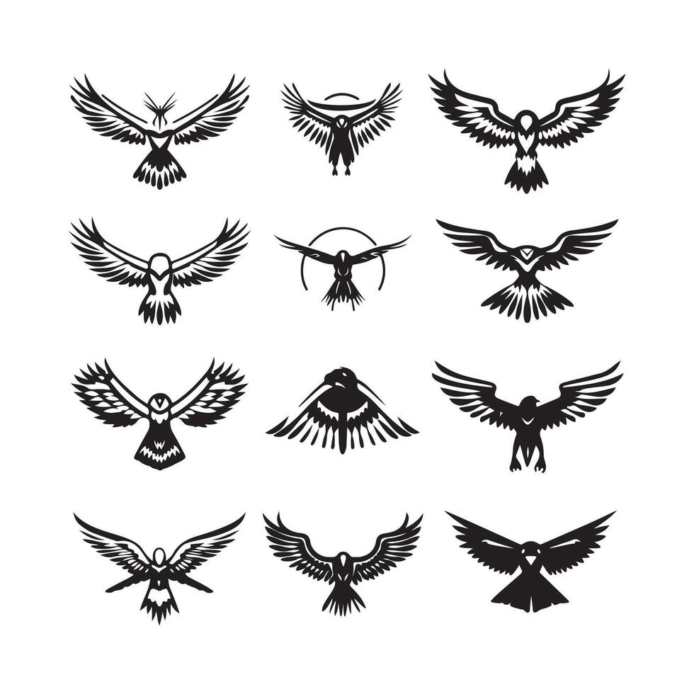 Eagle Icon Vector Art, Icons, and Graphics