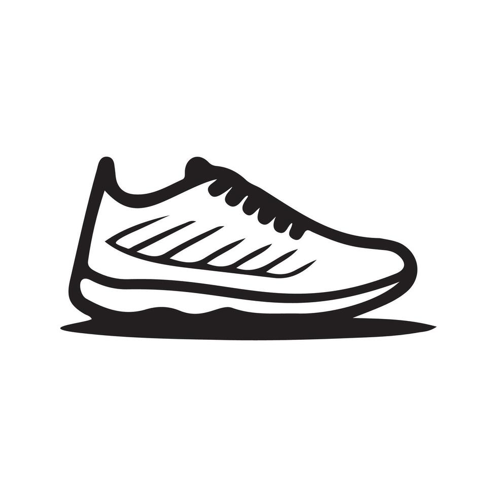 Running Shoe Icon Vector Art, Icons, and Graphics