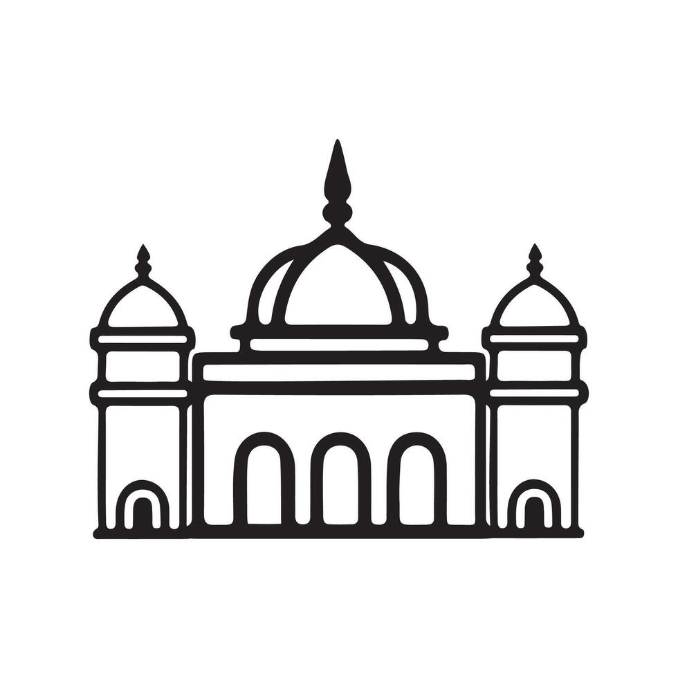 Ramadan Mosque Vector Images