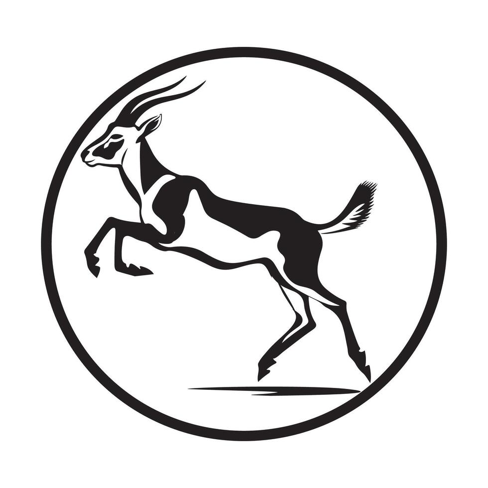 Antelope Vector Logo, Art, Icons, and Graphics