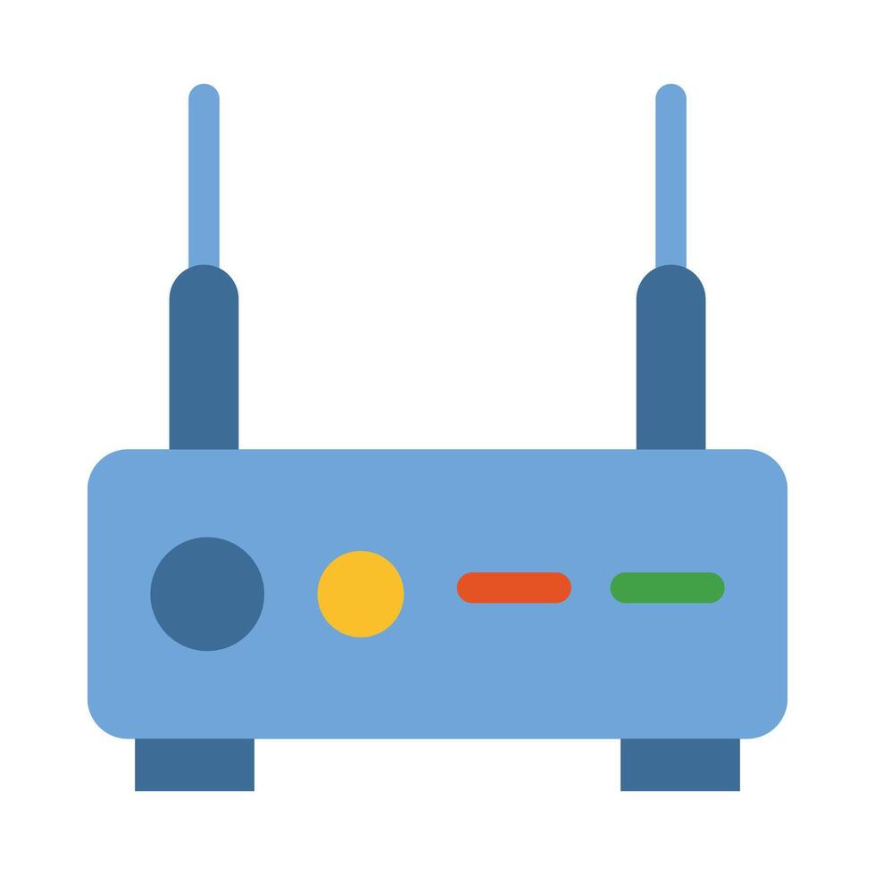Modem Vector Flat Icon