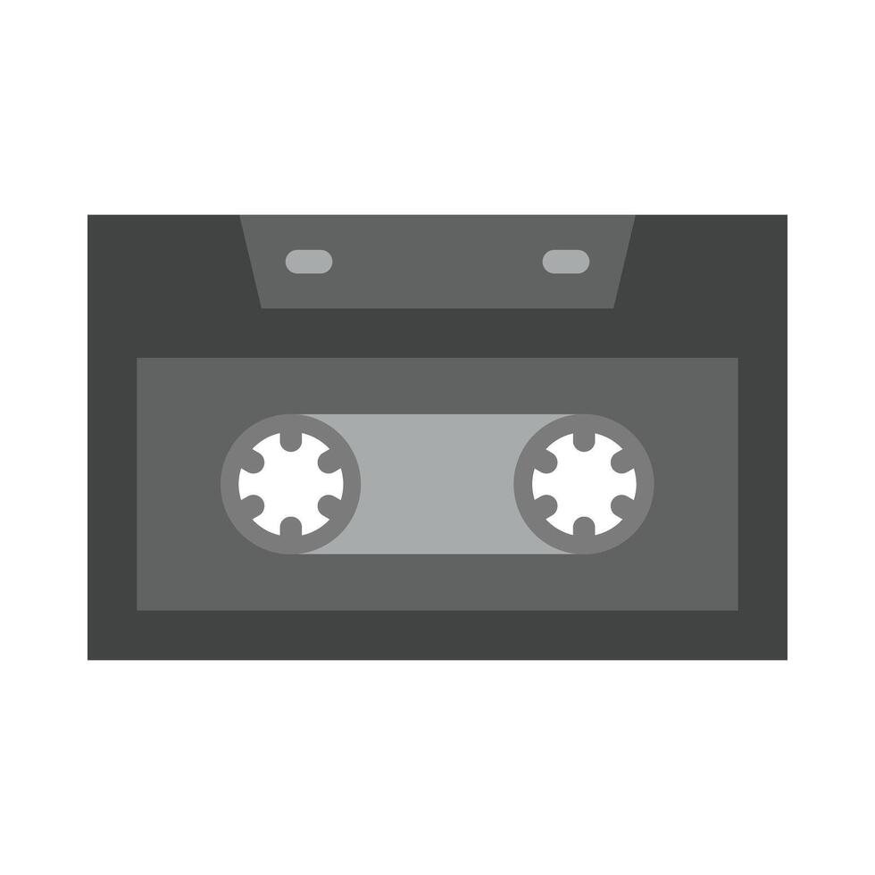 Cassette Vector Flat Icon