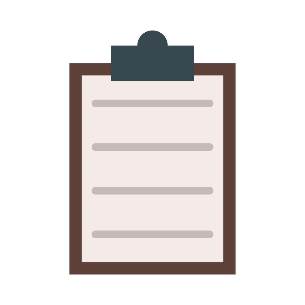 Clipboard Vector Flat Icon