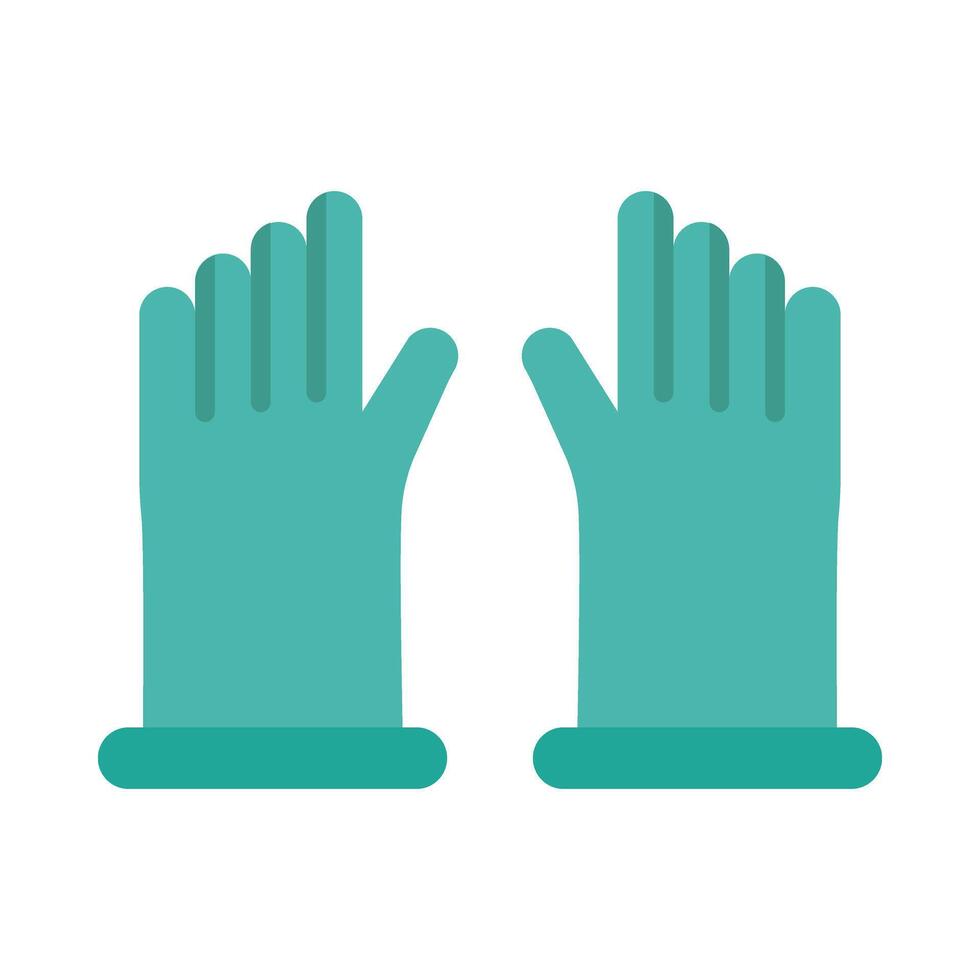 Gloves Vector Flat Icon