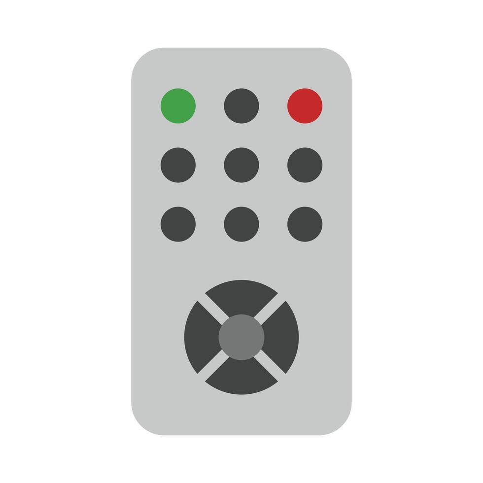 Remote Vector Flat Icon