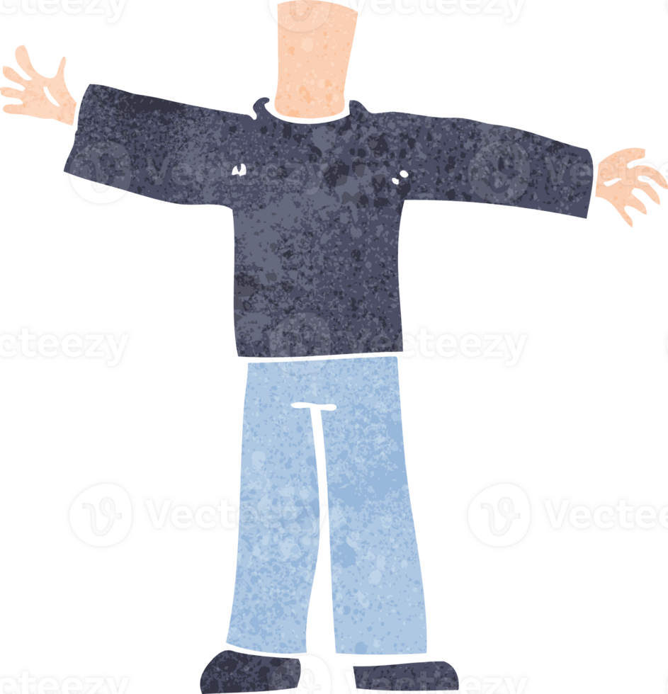 cartoon body with open arms  mix and match cartoons or add own photos png