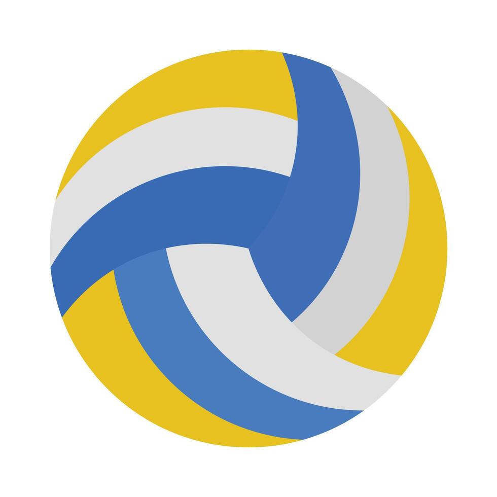 Volleyball Vector Flat Icon Design