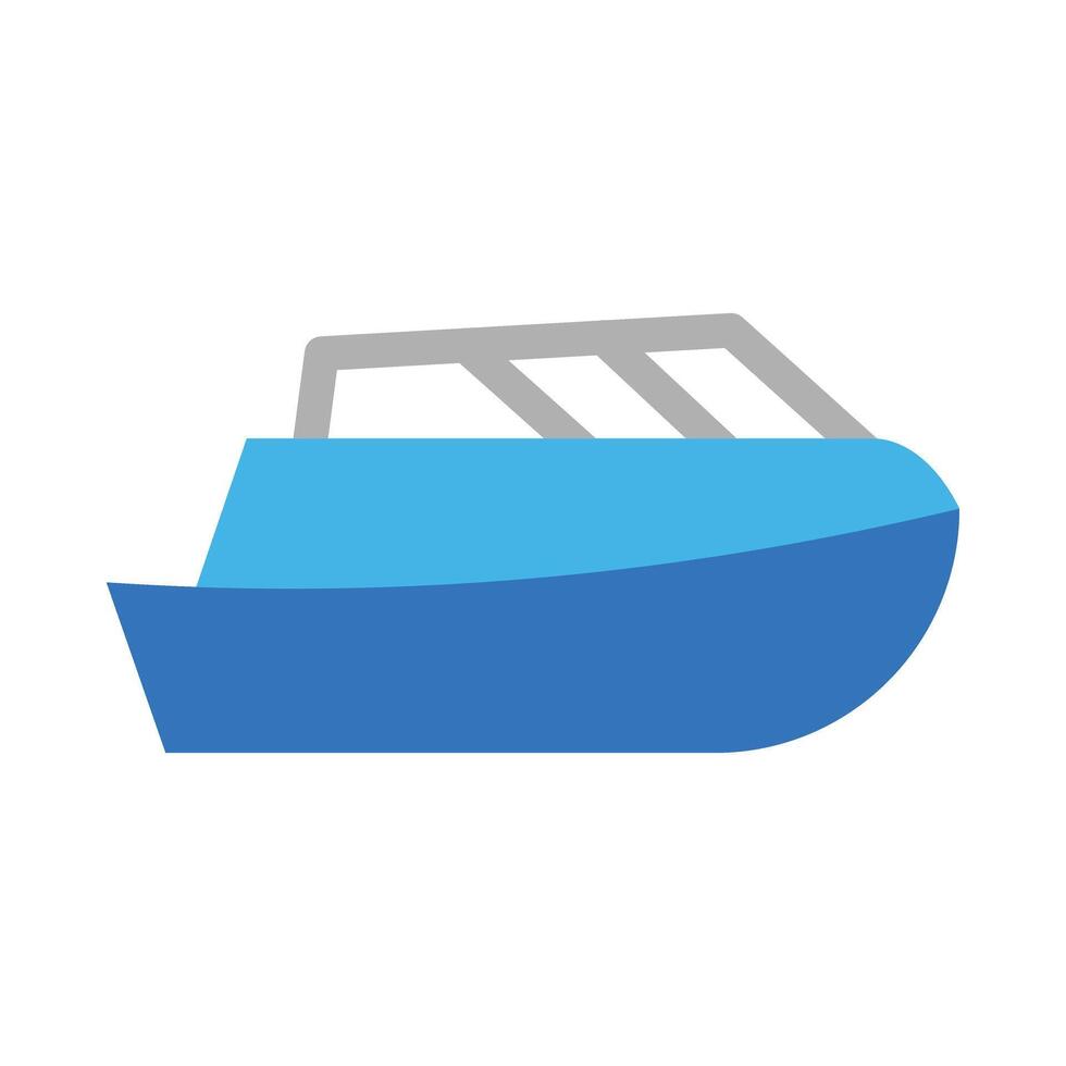 Toy Boat Vector Flat Icon