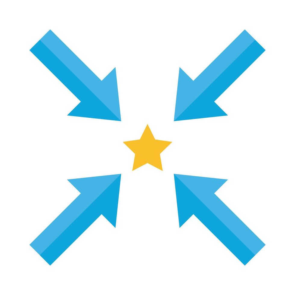 Shrink Vector Flat Icon Design Vector Flat Icon Design