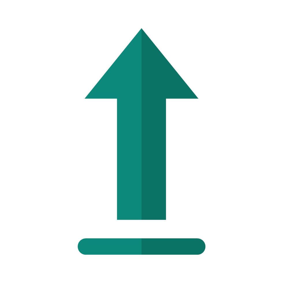 Upload Vector Flat Icon Design