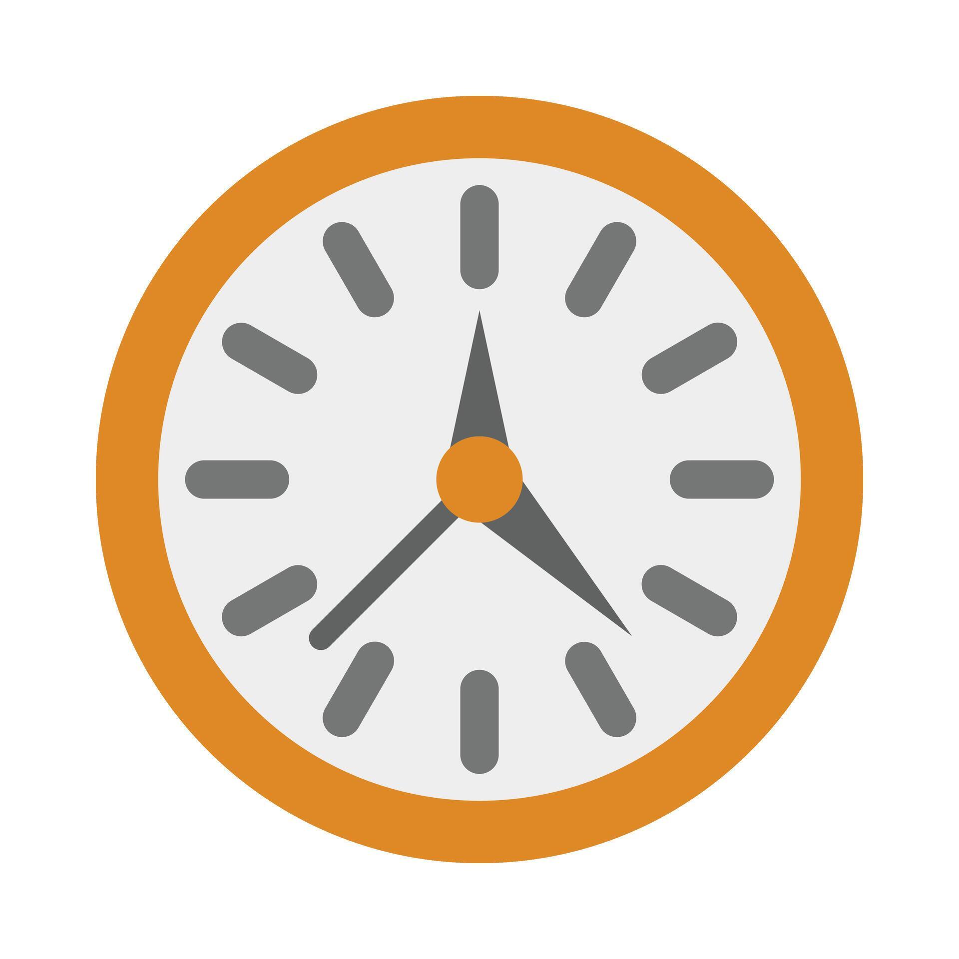 Clock Vector Flat Icon 40299605 Vector Art at Vecteezy