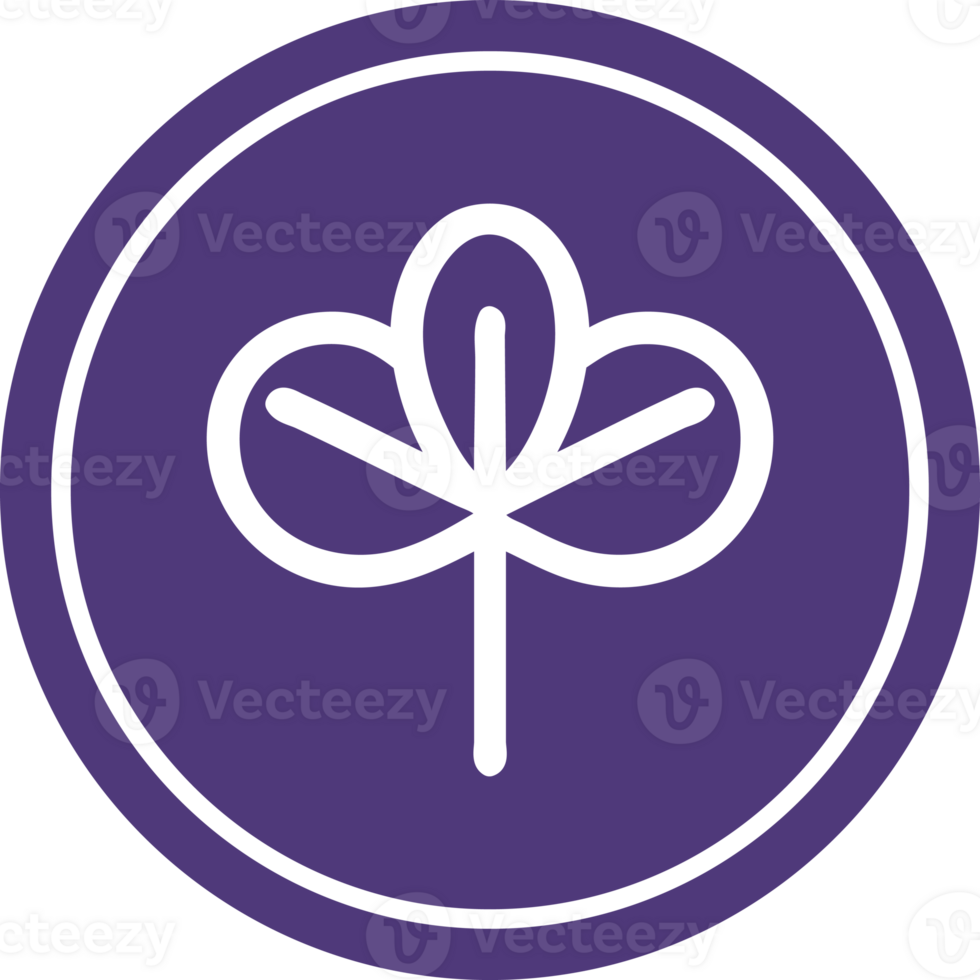 natural leaf circular icon symbol png