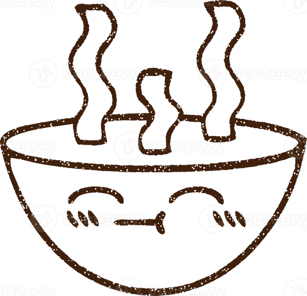 Hot Rice Charcoal Drawing png
