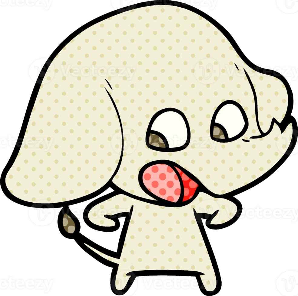 cute cartoon elephant 40300300 PNG