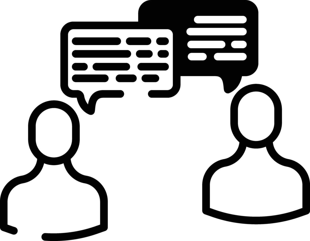 feedback star glyph and line vector illustration