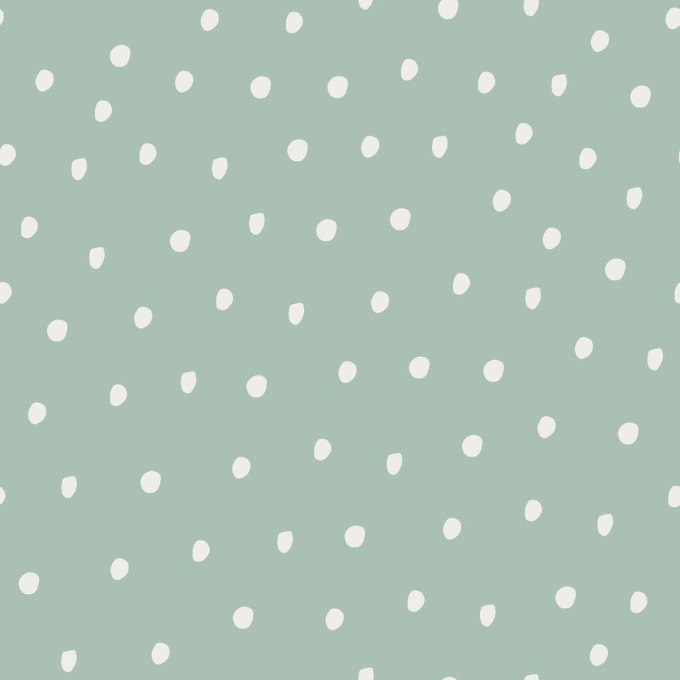 Polka dot vector seamless pattern.