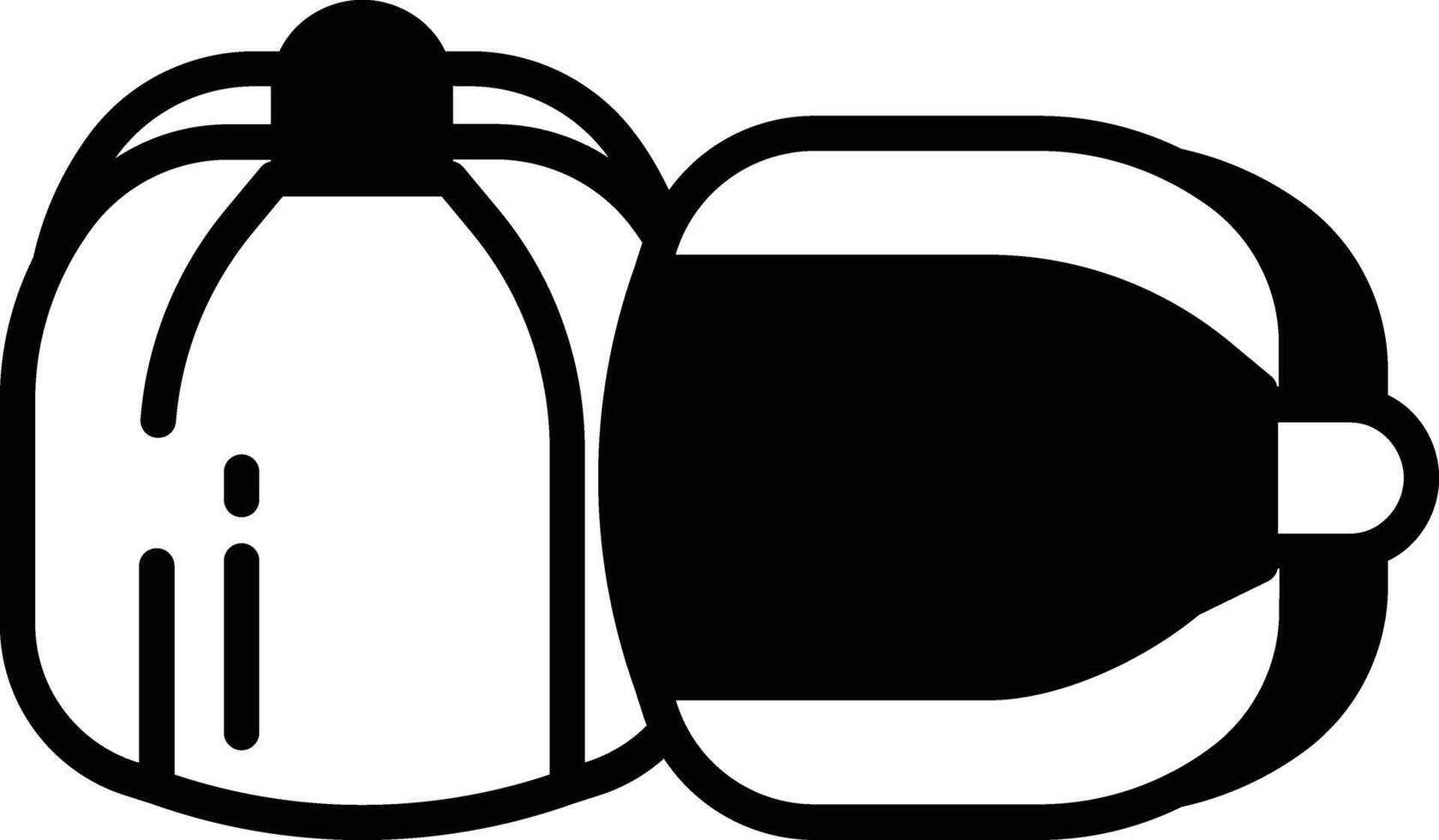 jelly candies glyph and line vector illustration