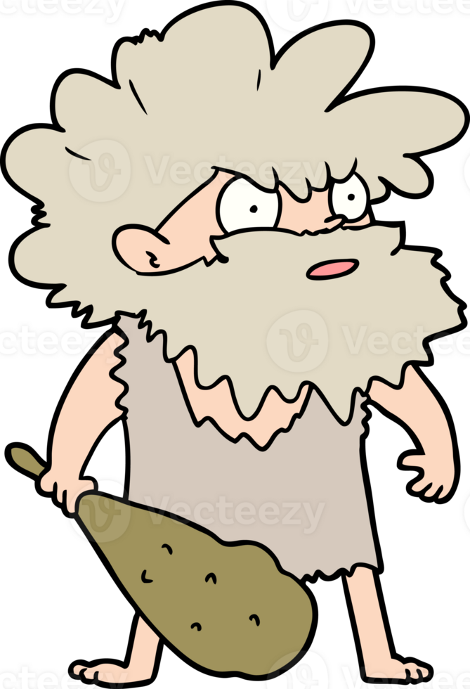 cartoon cave man png