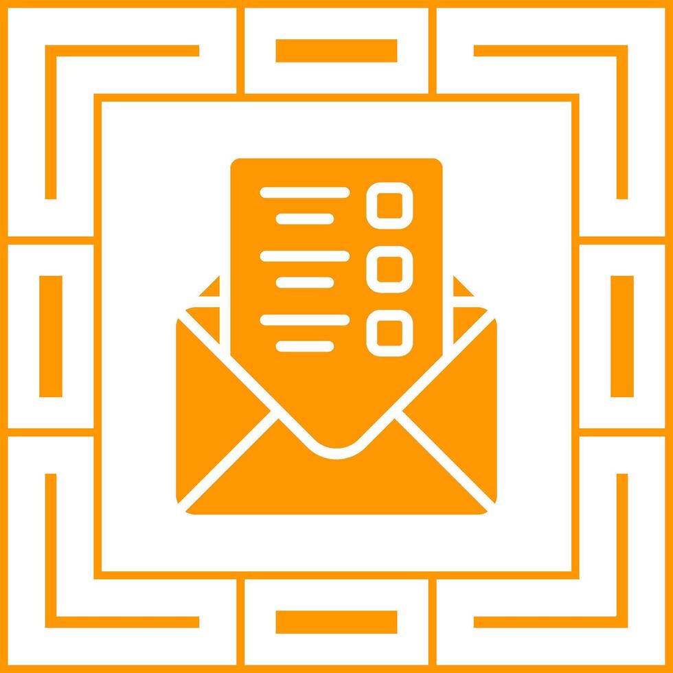 Mailing Lists Vector Icon