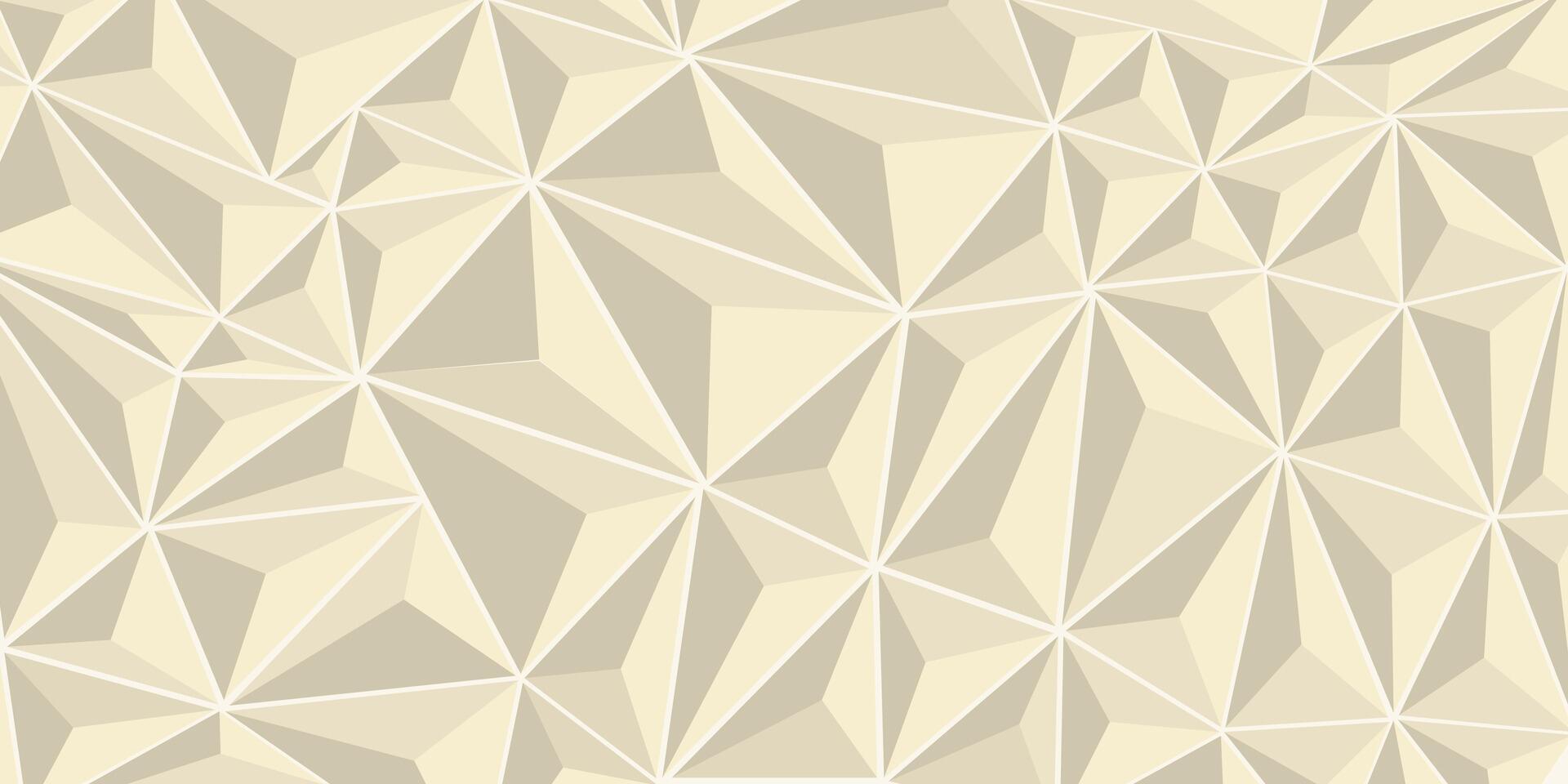 Triangle low poly pattern vector 3d for background design.