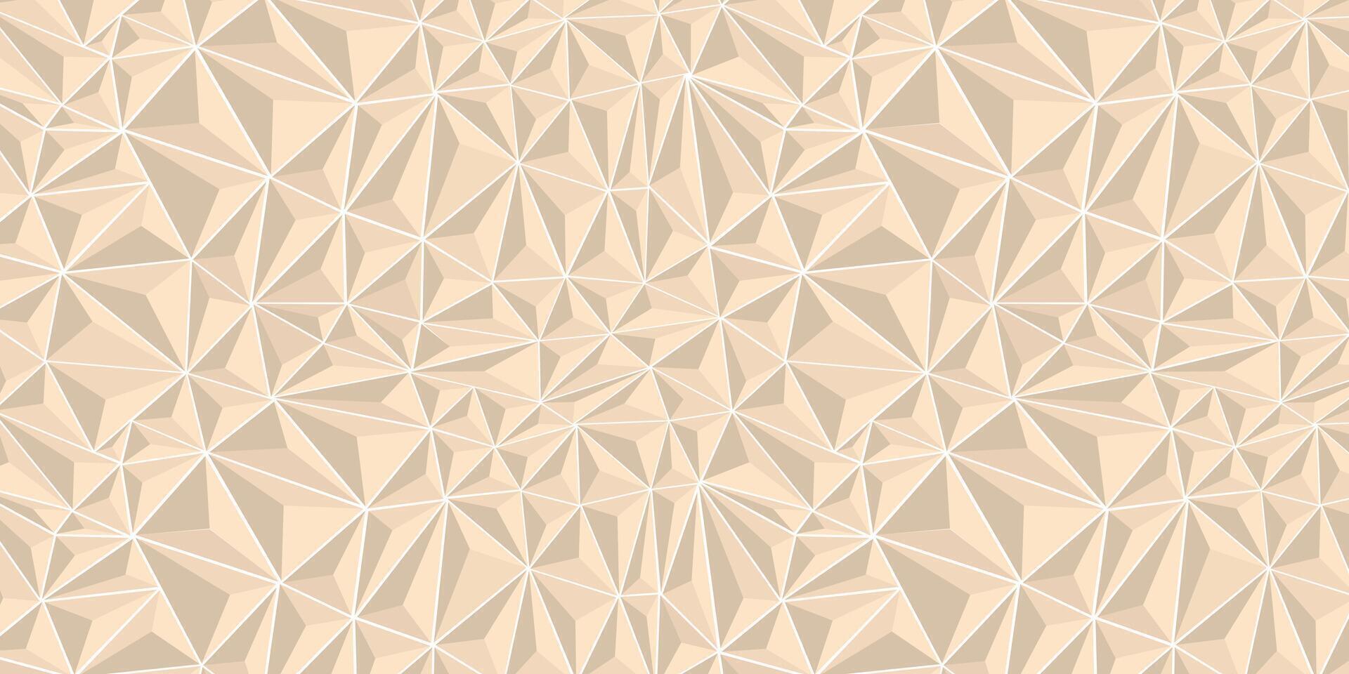 Triangle low poly pattern vector 3d for design element.