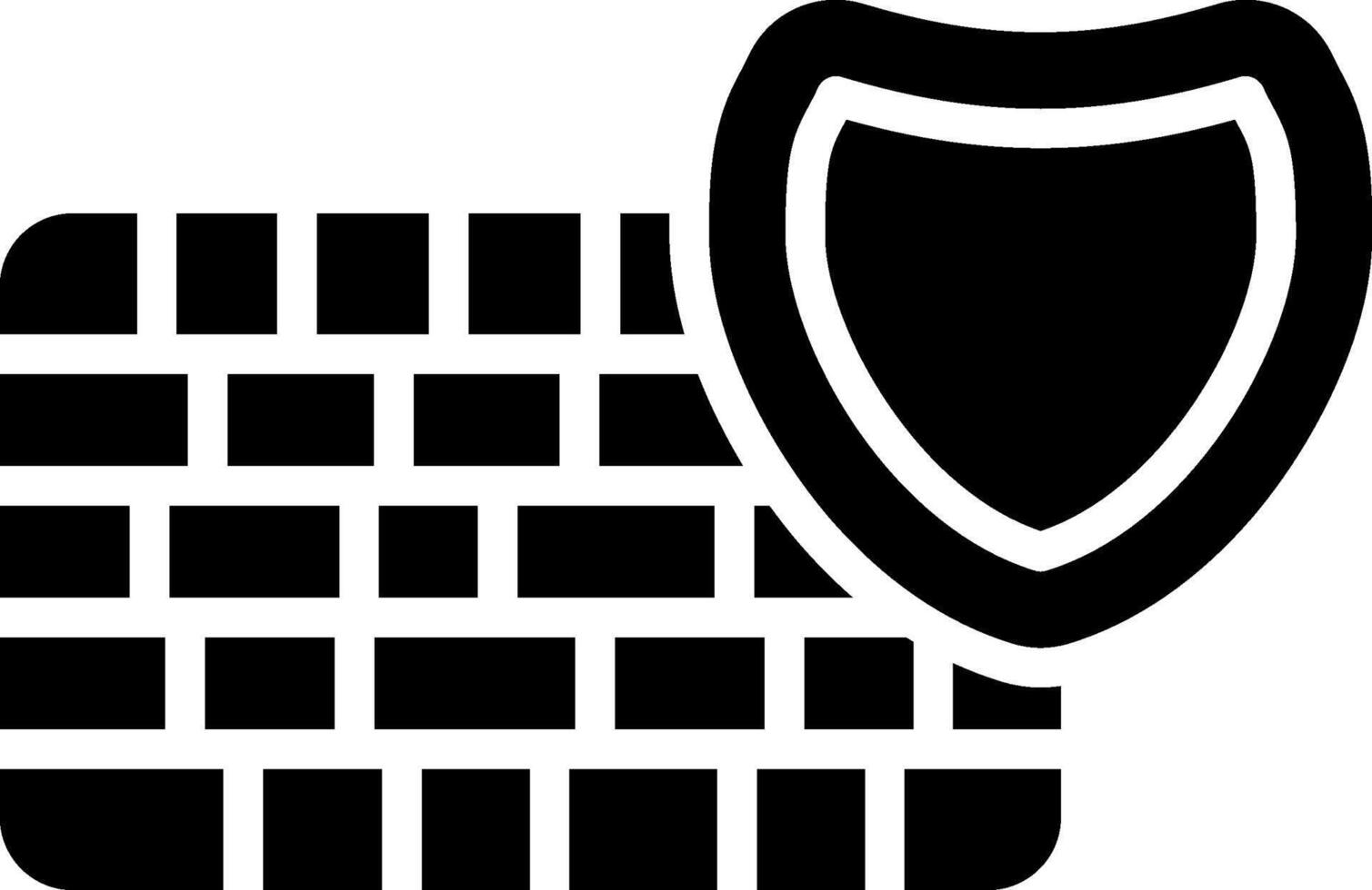 Firewall Protection Vector Icon