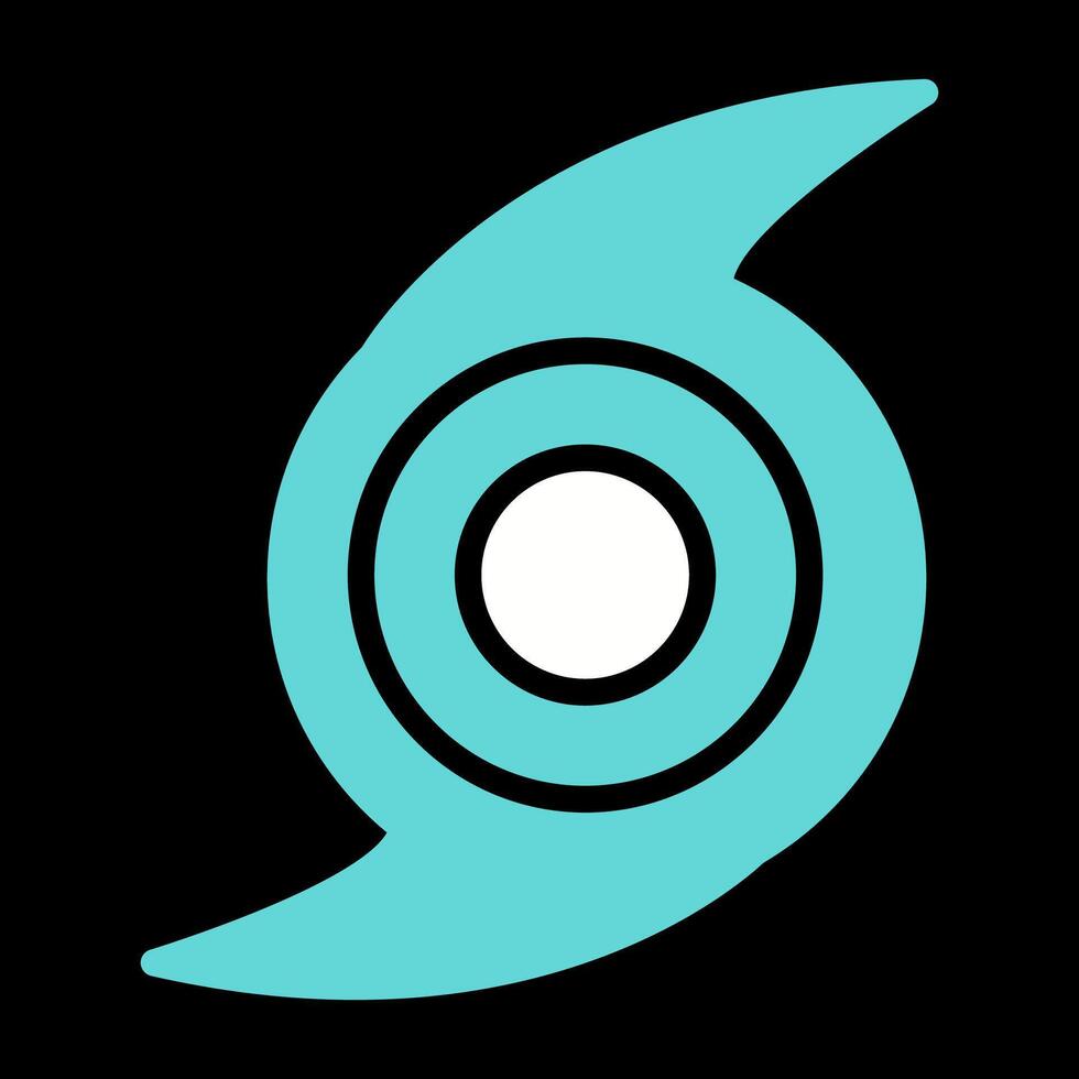 Hurricane Vector Icon