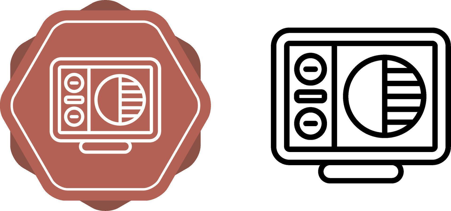 Desktop Computer Vector Icon