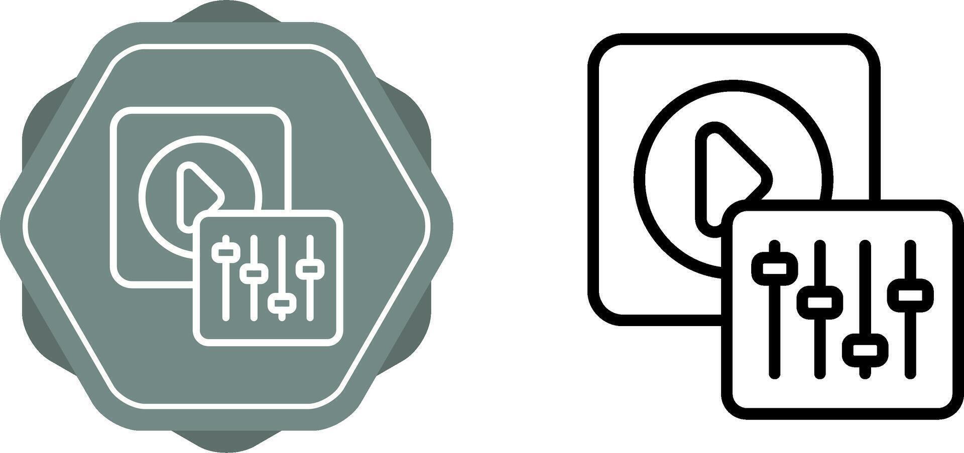 Sliders Vector Icon
