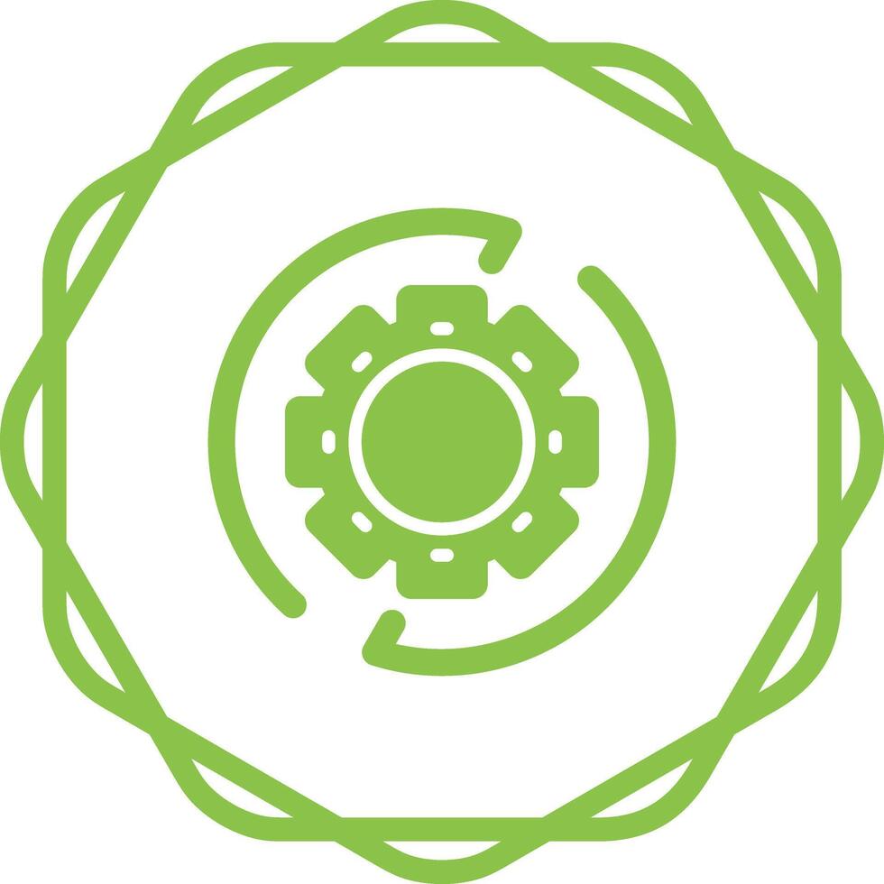 Settings Gear Vector Icon