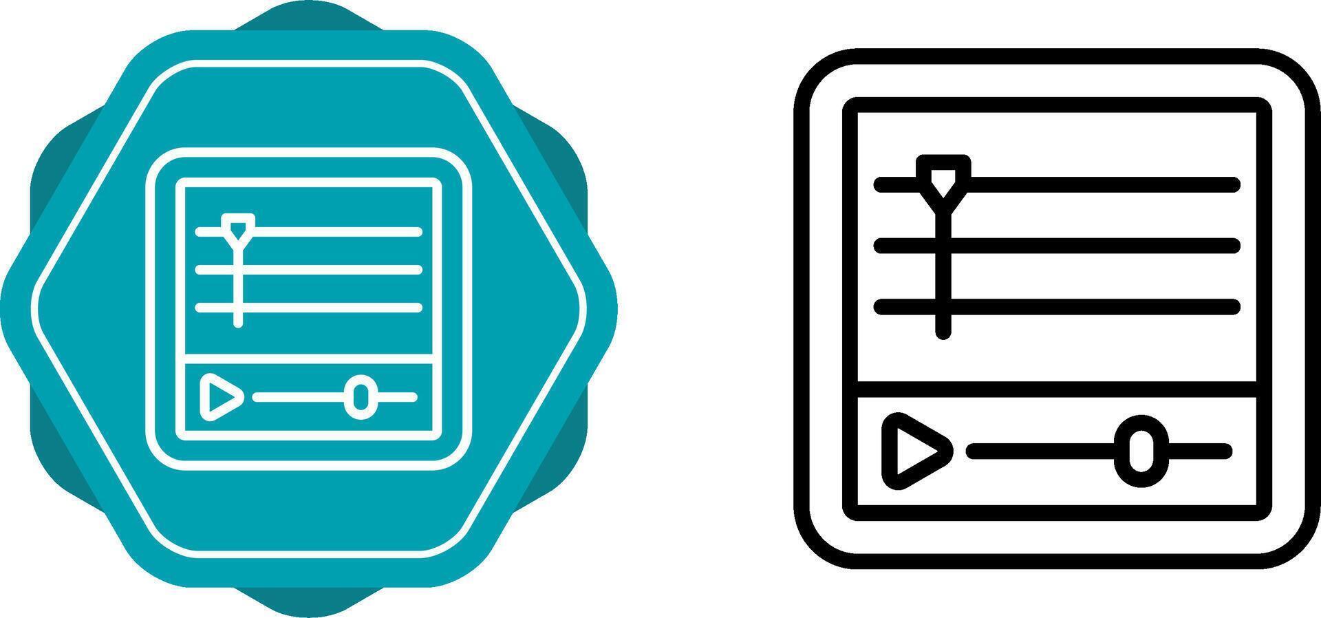 Timeline Vector Icon