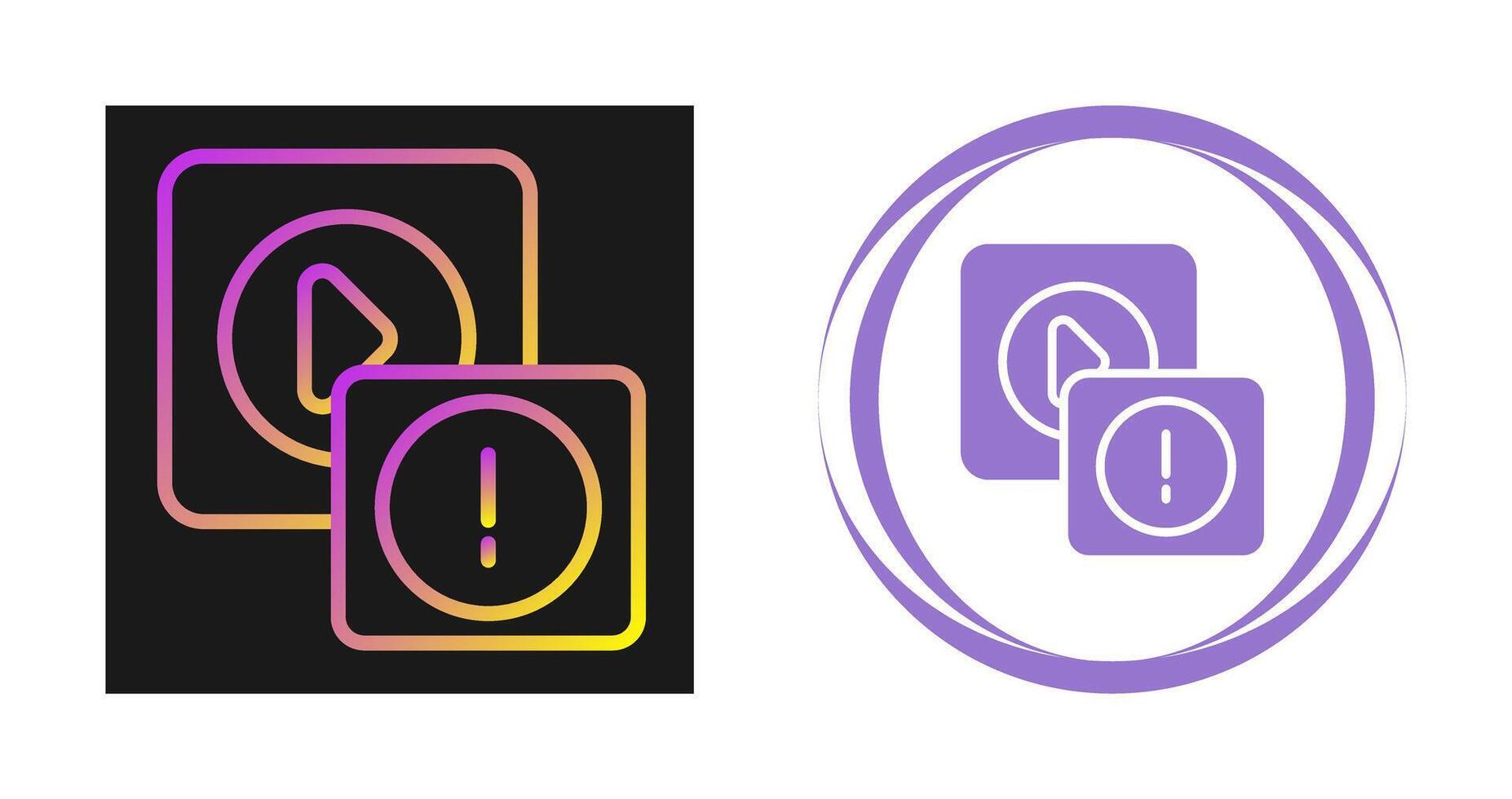Error Vector Icon