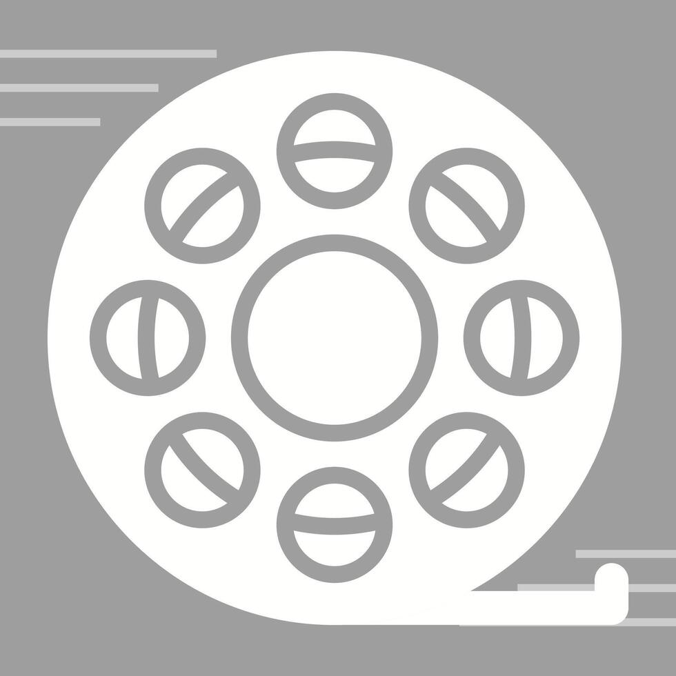 Film Reel Vector Icon