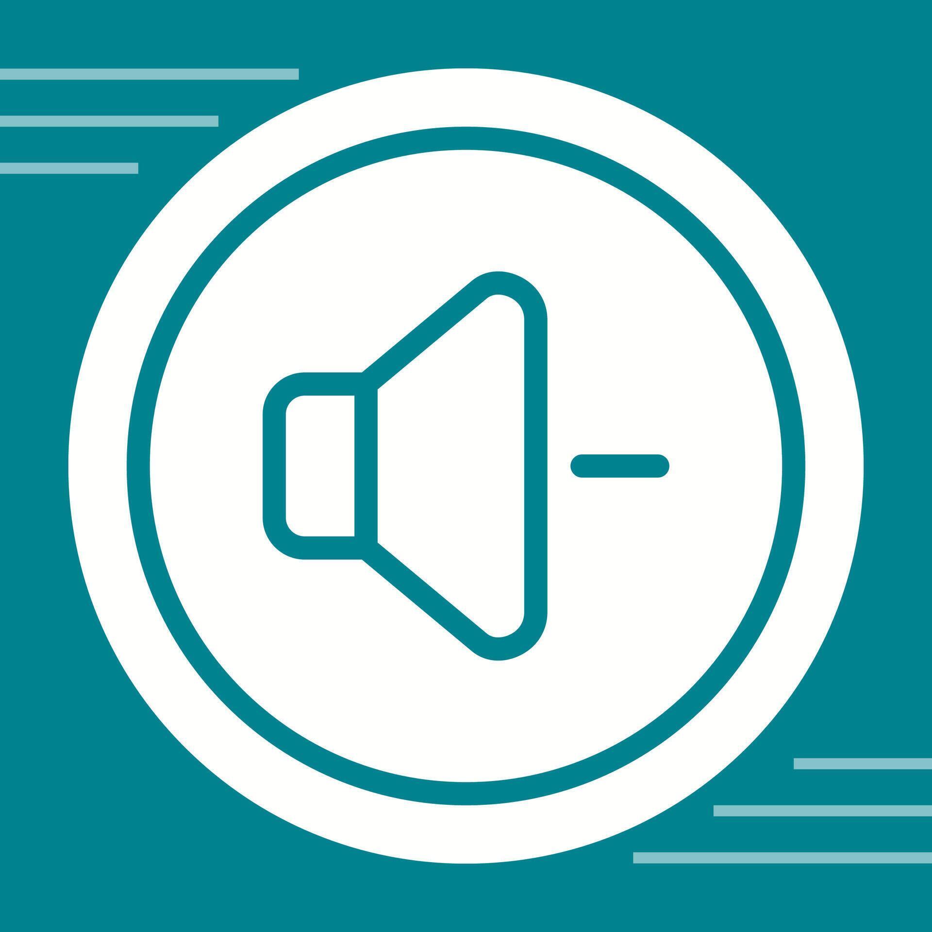 Volume Down Button Vector Icon 40303860 Vector Art at Vecteezy
