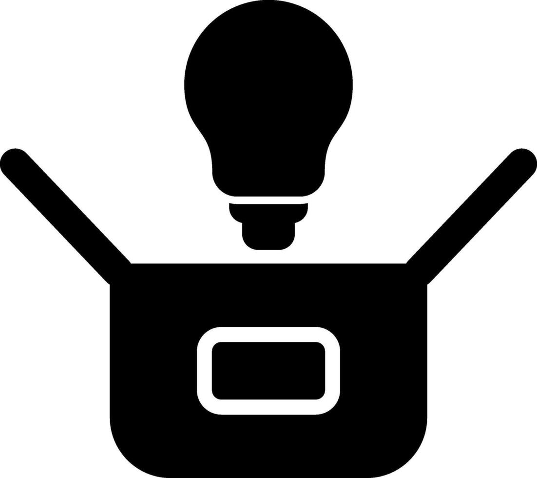 Think Outside The Box Vector Icon