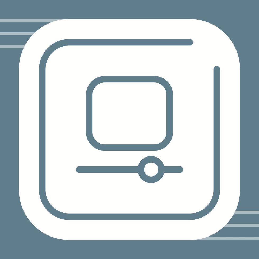 Video Stop Square Vector Icon
