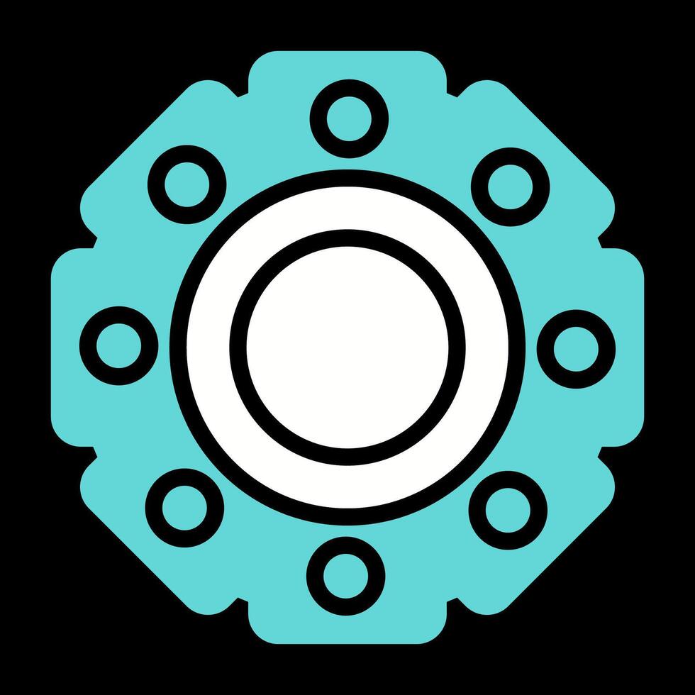 Locknut Vector Icon