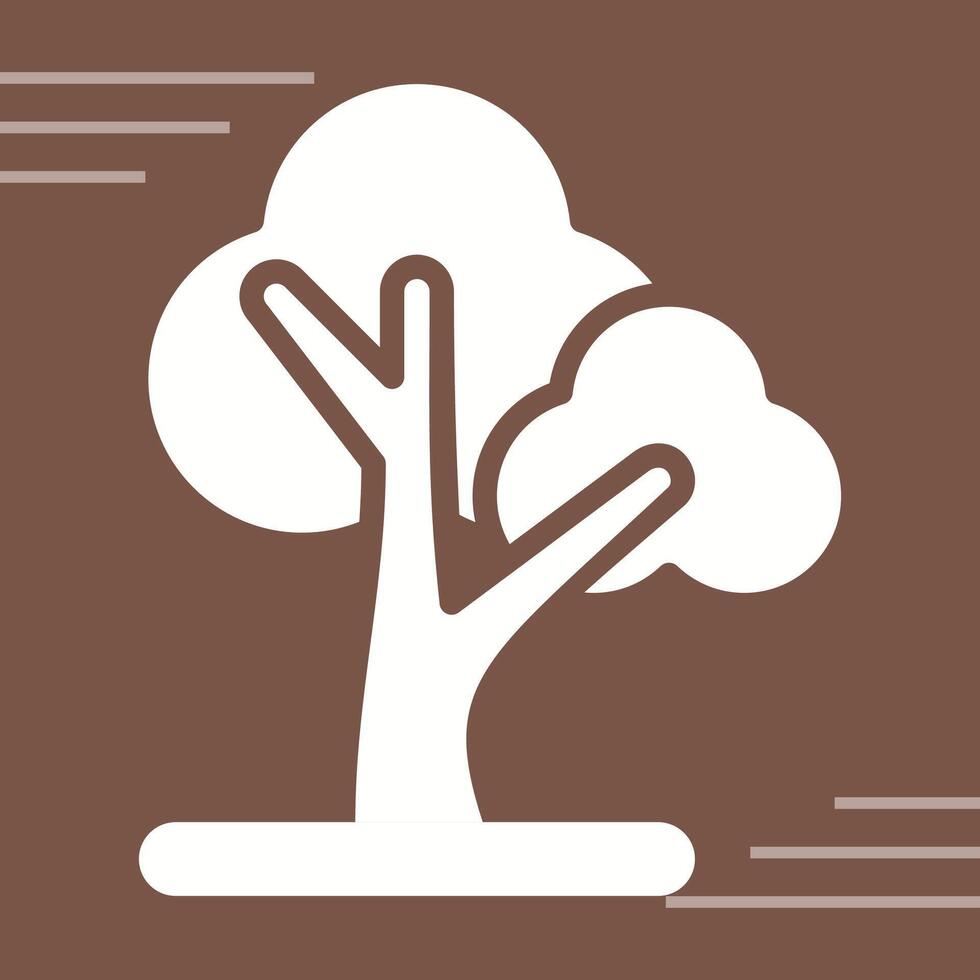 icono de vector de árbol