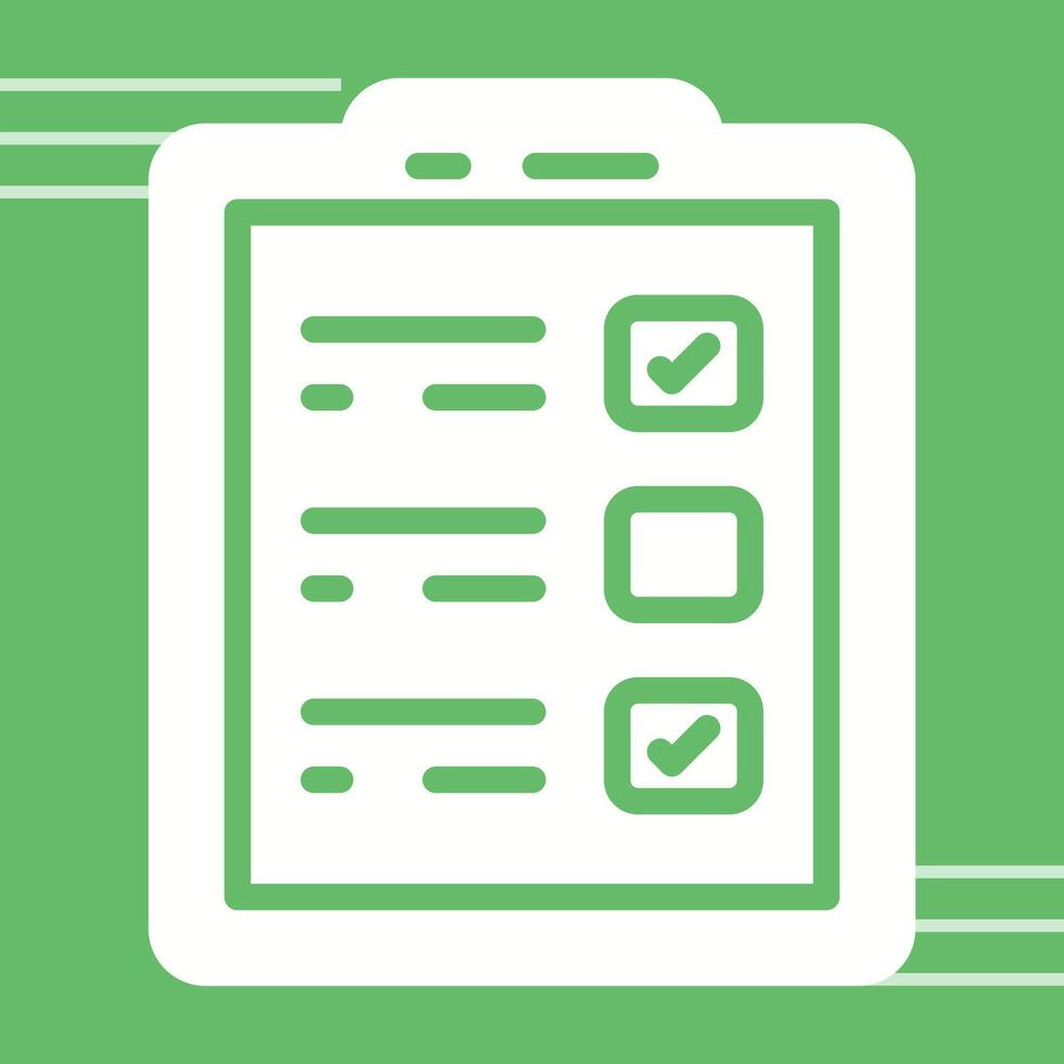 Checklist Vector Icon